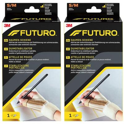 Futuro Daumen-Schiene S/M 2x 2x1 St Bandage(s)