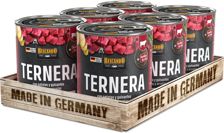 Belcando Ternera com Batatas e Ervilhas 6 uds x 400g