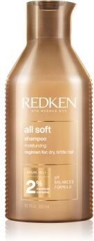 Redken All Soft champô nutritivo para o cabelo seco e frágil 300 ml. All Soft