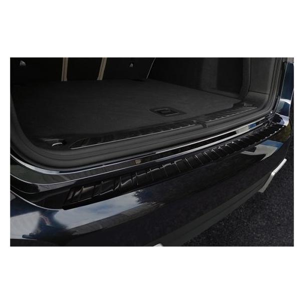 Avisa Zwart RVS Achterbumperprotector compatibel met BMW iX3 (G08) 2020- Ribs (2/45082)