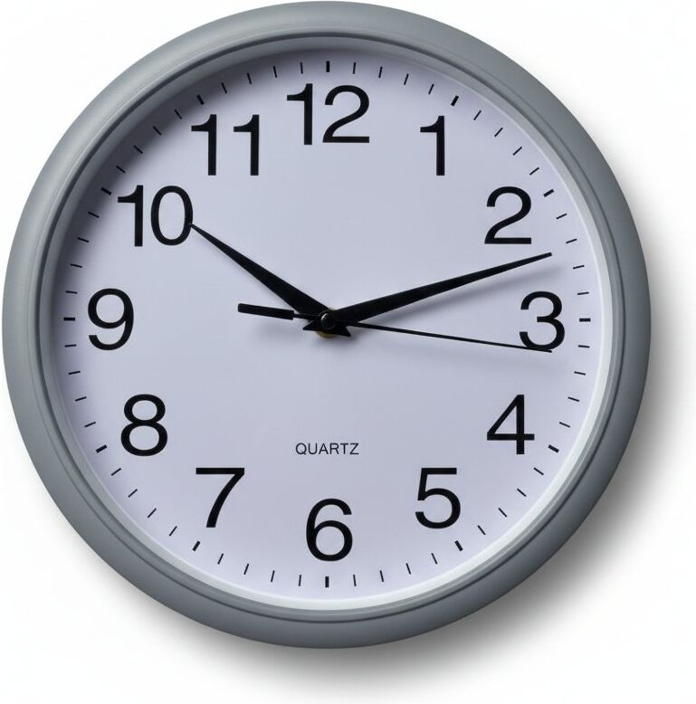 Orologio da parete Mercury 68210 Grigio
