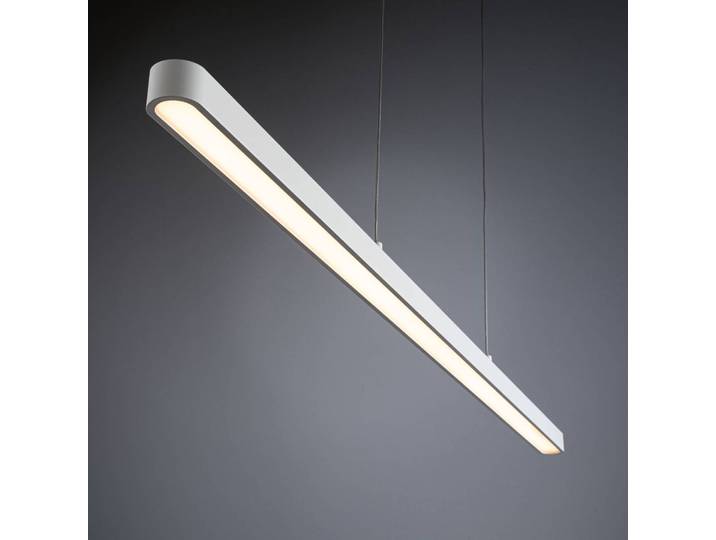 LED-Pendelleuchte Lento II 100 x 2 x 3cm Weiß Kunststoffart: Polycarbonat Material: Metall, Kunststoff Metallart: Aluminium Oberfläche Metall: