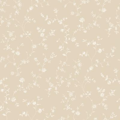 Galerie Wallcoverings Miniatures 3 Floral Trail Vinyl on Non-woven Matte Wallpaper Roll
