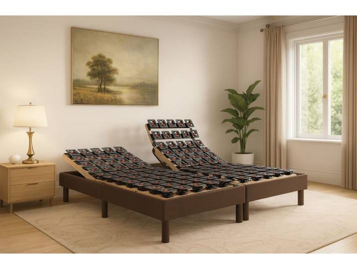 Sommier électrique essenzia zen vitalite 70x190 plots