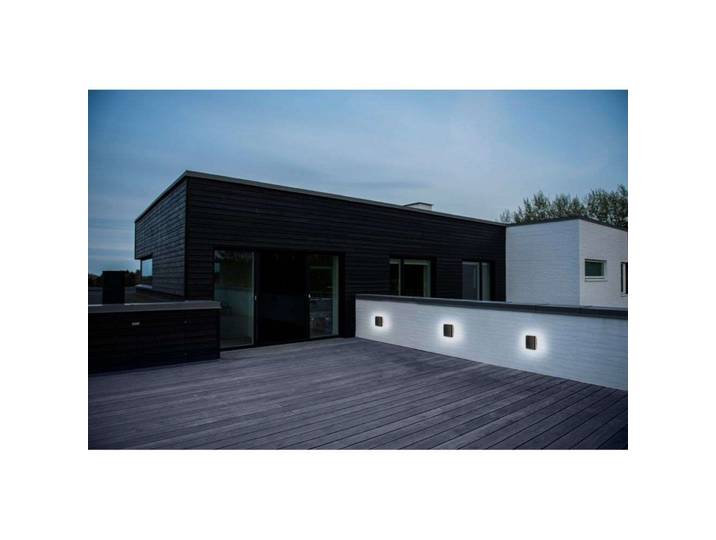 Artego Square LED Applique Murale LED Black - Nordlux - Aluminium