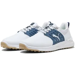 PUMA Ignite Elevate 2 Golfschuhe Herren 12 - PUMA white/dark indigo/ice coffee 42