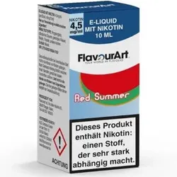 FlavourArt Red Summer Liquid 10ml / 4,5mg
