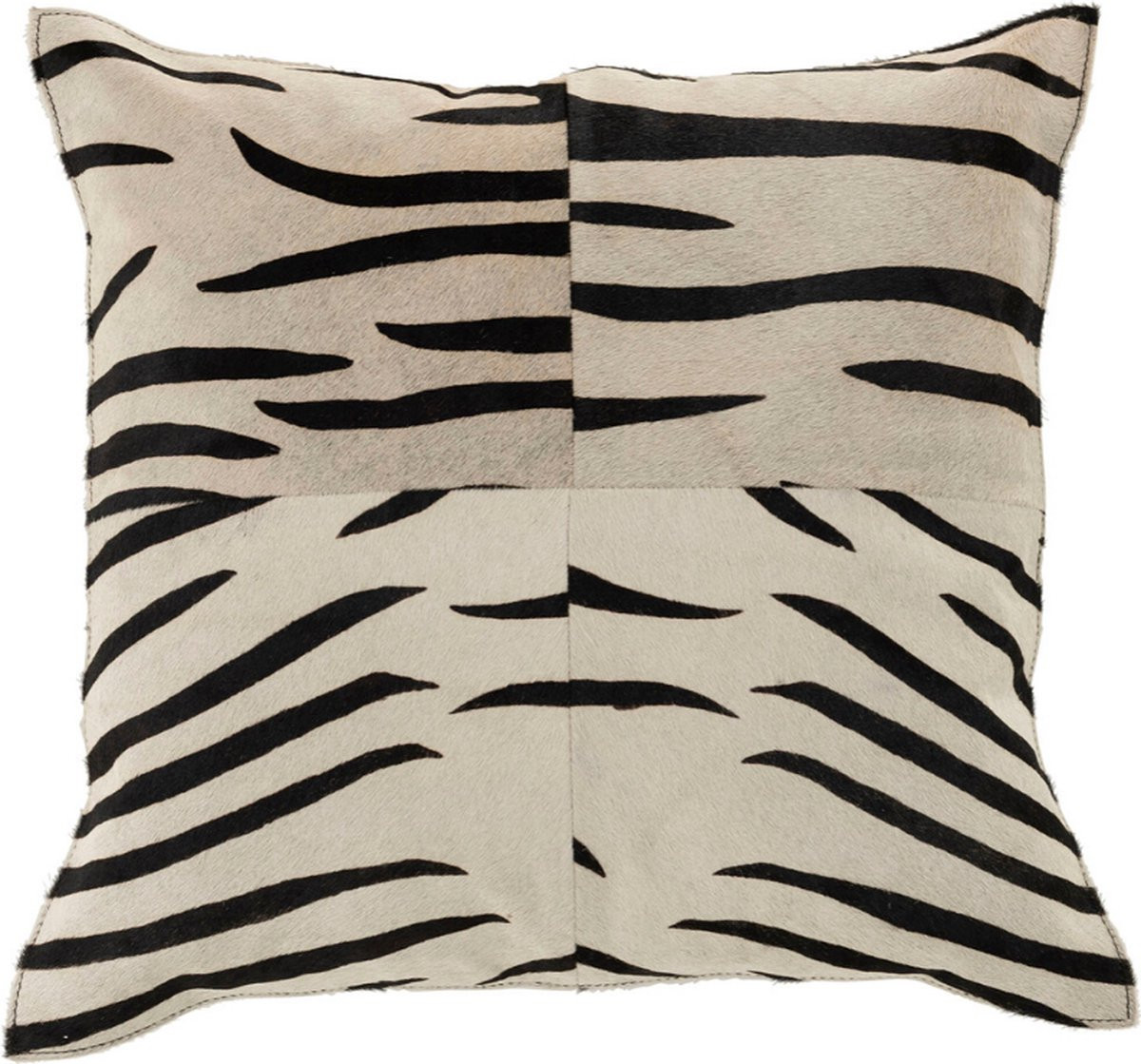 Sierkussen Zebra Print met vulling, 45 x 45 cm