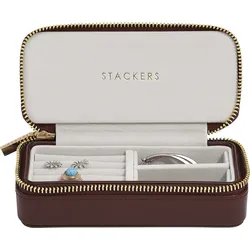Stackers Travel Schmuckkästchen Classic, kirschrot