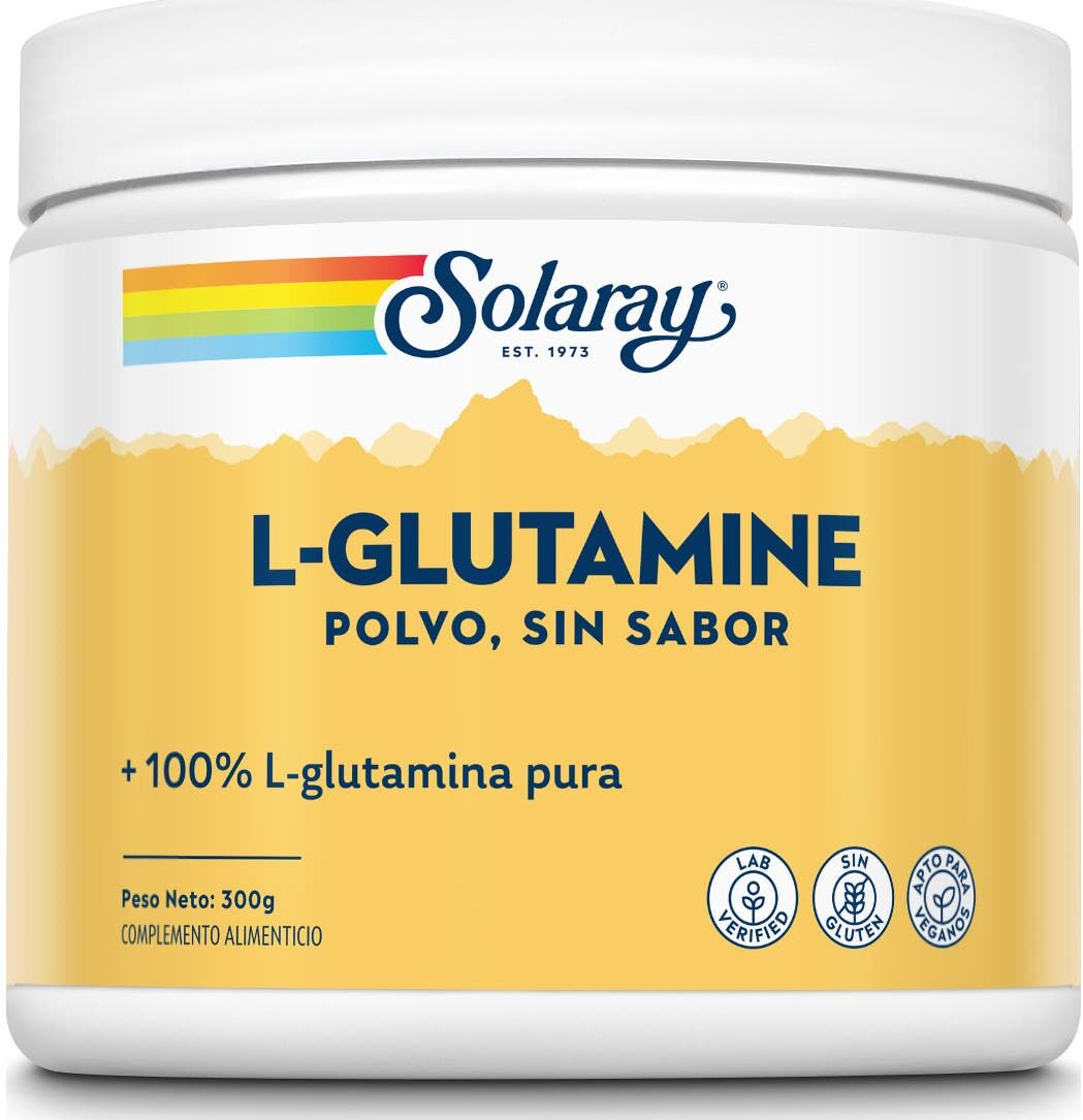 SOLARAY L-Glutamina Polvo 300 g