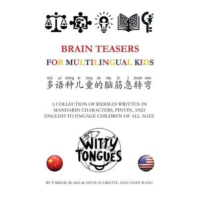 Brain Teasers for Multilingual Kids, Taschenbuch von Nicolas Lirette,Cindy Rang, Brain Teasers for Multilingual Kids: Mandarin, Pin