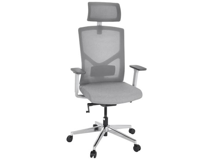 DREHSTUHL BRETON PRO W Grau/Weiß