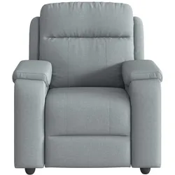 vidaXL Relaxsessel Hellgrau Stoff