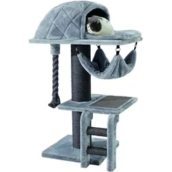 NOBBY Kratzbaum "RAMI XL" grau; 45 x 45 x 115 cm
