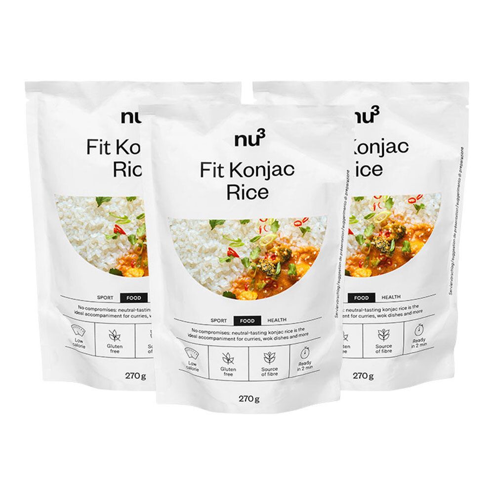 3 x nu3 Fit Konjak Reis 3x270 g Sonstige
