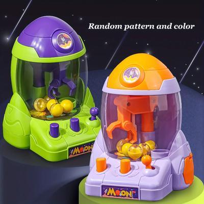 Uplifted Goods Kinetic Space Rocket Prize And Claw Mechanism green
