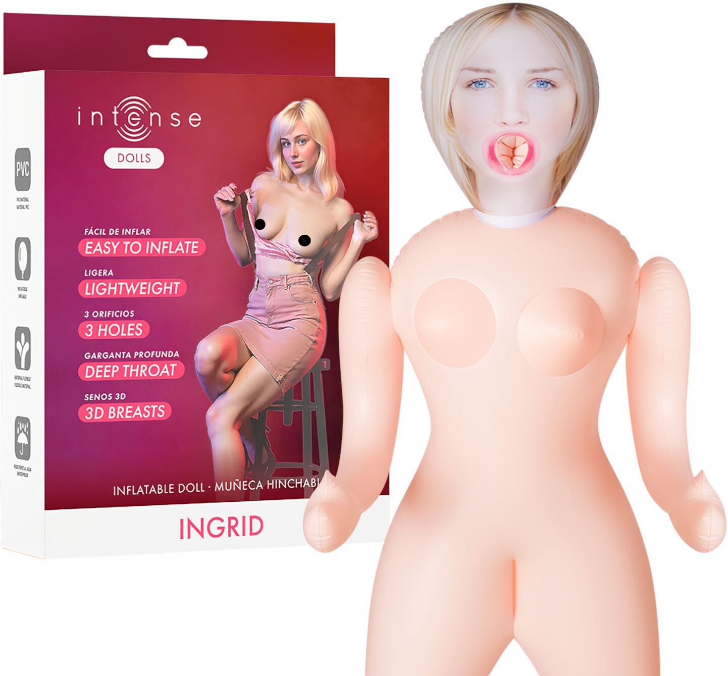 Intense Dolls Ingrid - Inflatable Companion