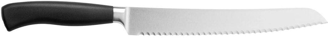 Brotmesser "Wok Gastro", schwarz (schwarz, silber), Klingenlänge 23cm, Edelstahl, Kochmesser, Brotmesser schwarz, silber Klingenlänge 23cm