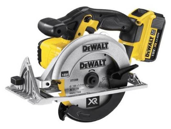 Scie circulaire sans fil XR 18V Ø165 mm (Solo) - DEWALT DCS391M2-QW