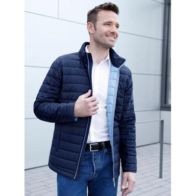 Steppjacke CLASSIC, Herren, Gr. 62, blau (marine), 100% Polyester, unifarben, Jacken Steppjacke