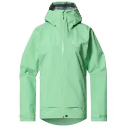 Haglöfs Damen Front Proof Jacket - XL - Mint Stone