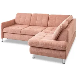 ComfortPlan Ecksofa Bilbao Stoff Siena