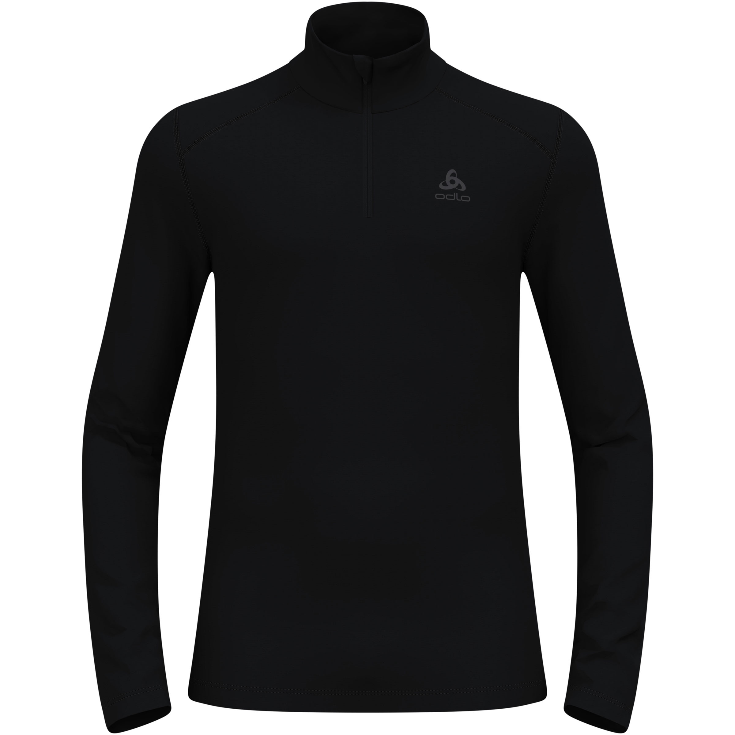 Odlo Fundamentals Turtle Neck Herren Langarm Unterhemden schwarz Größe L Elastisch