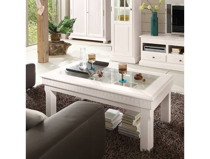 Table basse 130 x 49 x 70cm Beige