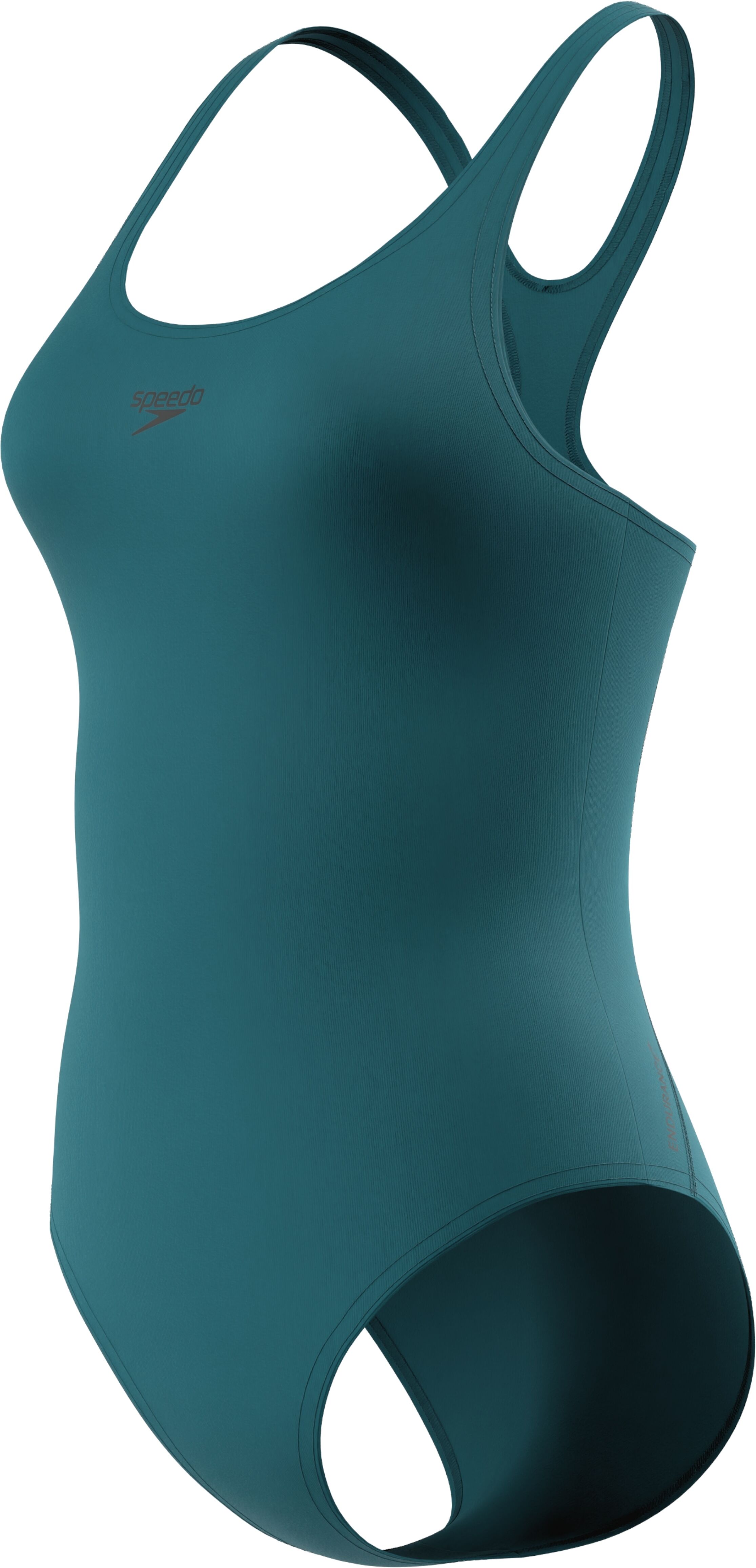 Badeanzug SPEEDO "END+ MEDALIST 1PC DKGRN", Damen, Gr. 36, N-Gr, grün (dkgrn), Microfaser, Obermaterial: 100% Polyester, Badeanzüge Badeanzug, für sportliche Aktivitäten, mit Logodruck, elastisch dkgrn 36, N-Gr