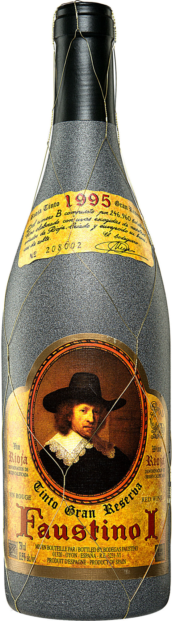 Faustino Martinez Faustino I  Gran Reserva 1995 Faustino 1 13.5% Vol. Rotwein Trocken aus Spanien