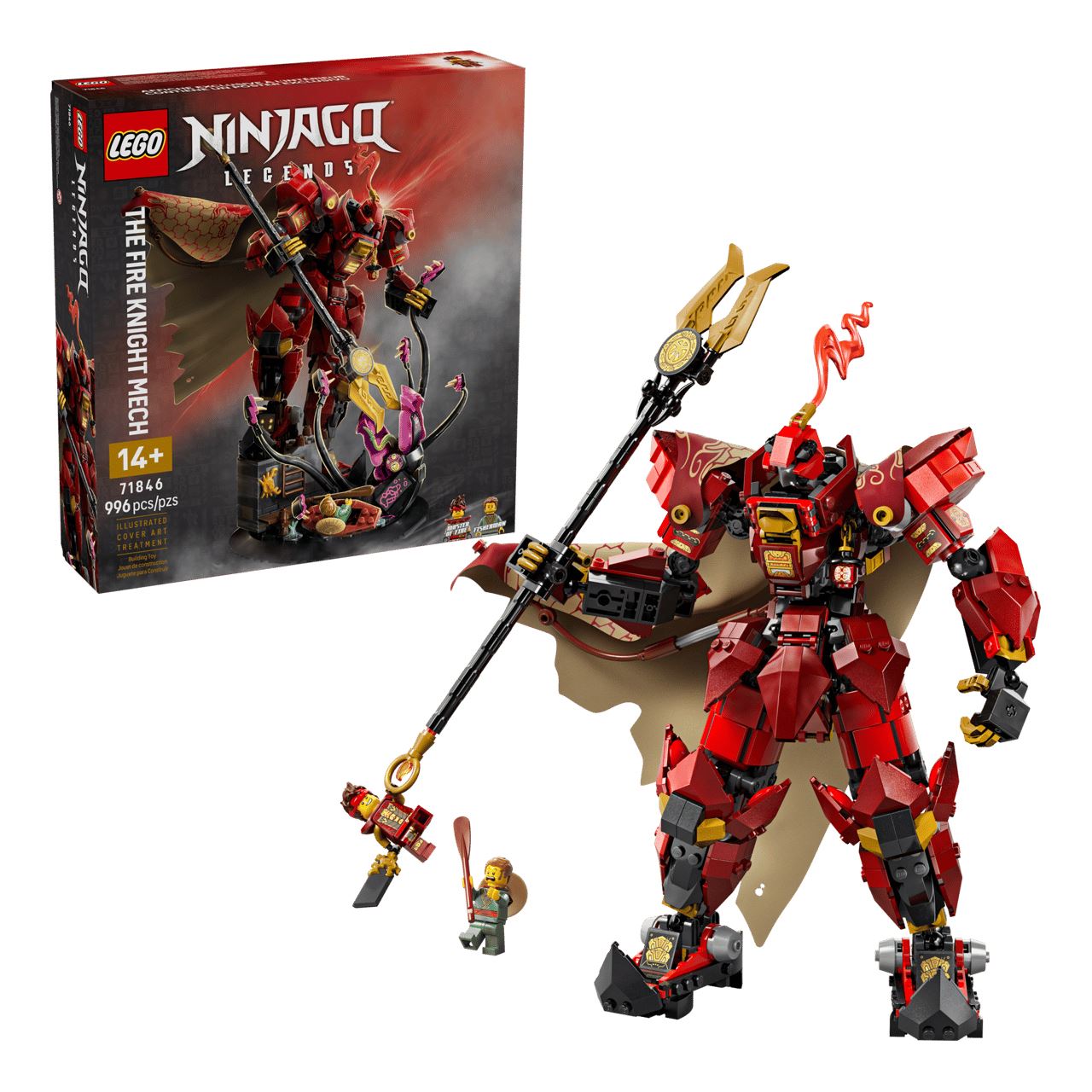 LEGO Ninjago 71846 Der Feuerritter-Mech