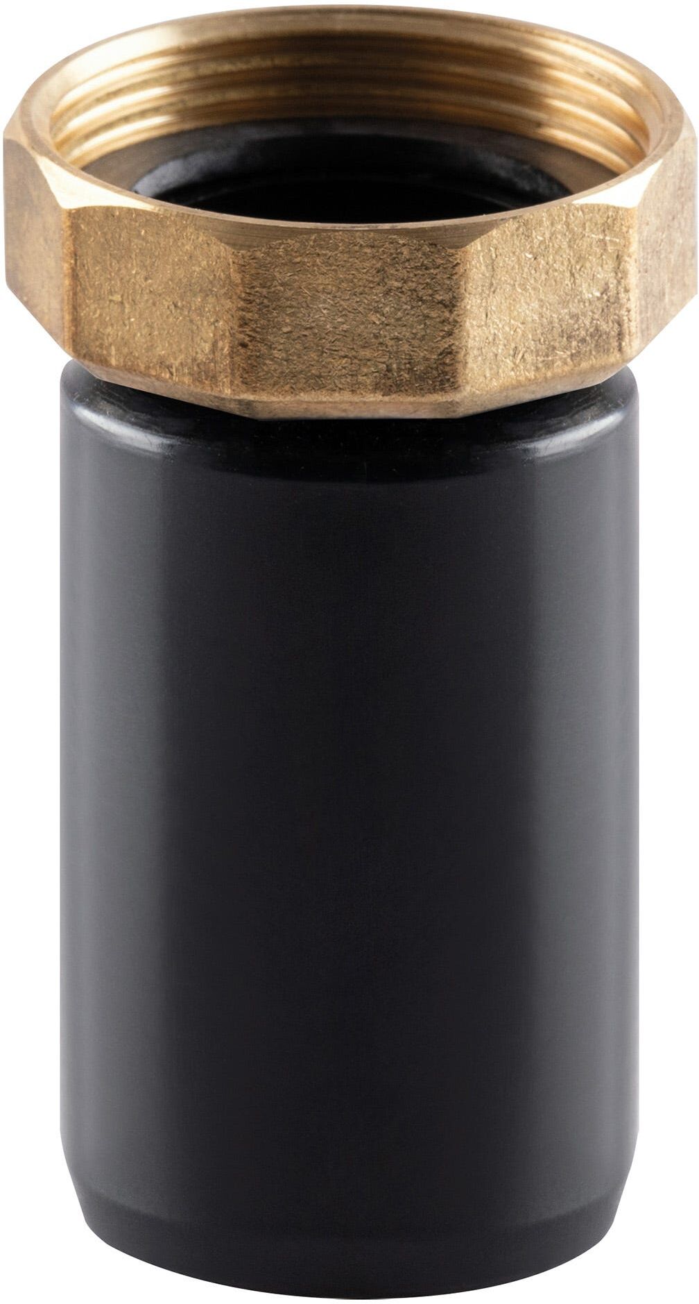 Tecnomat CODOLO DRITTO TEA 1''1/2 x Ø 40 mm PEHD CON DADO OTTONE PER PILETTE DOCCIA SENZA SIFONE
