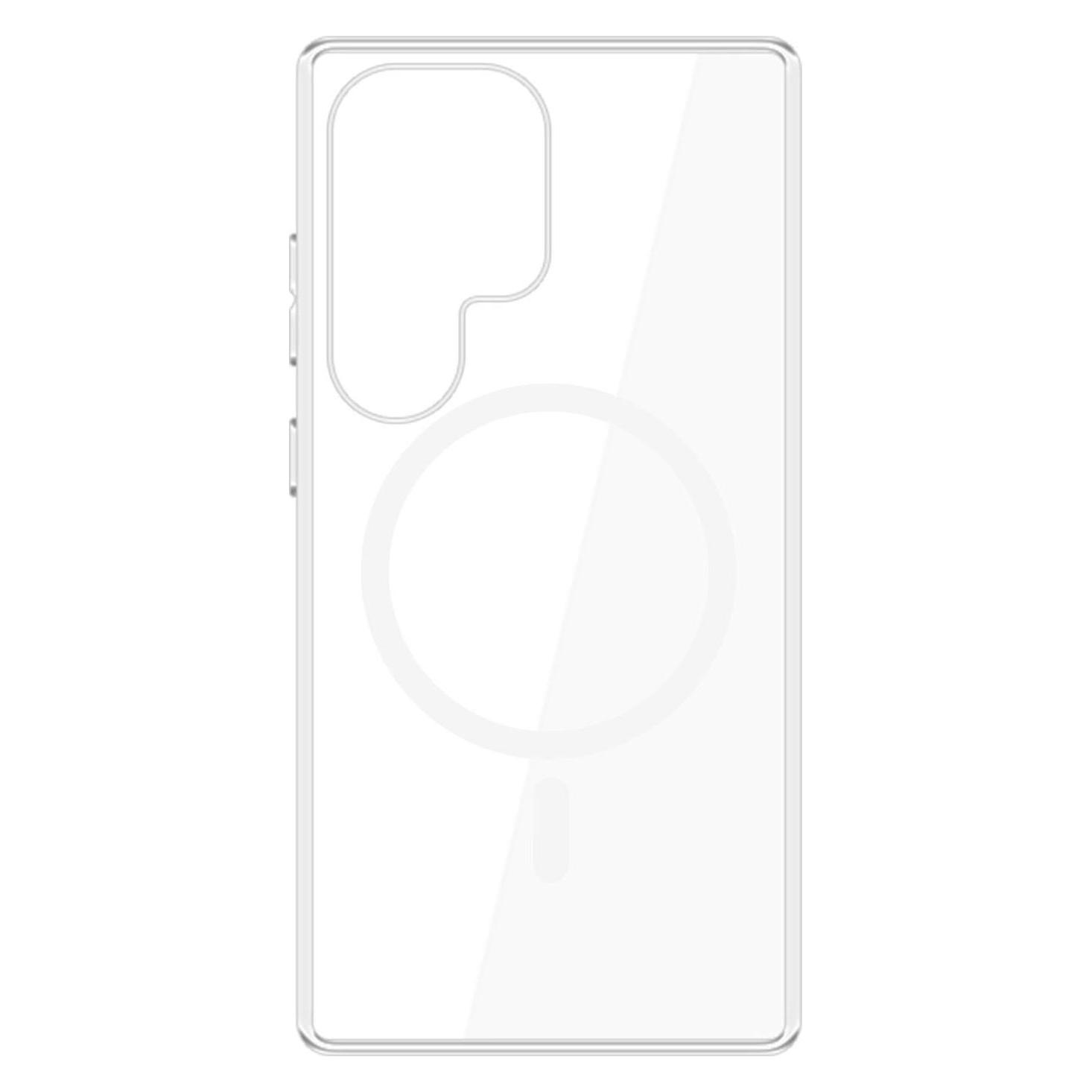 3MK MagCase Sam S25 Ultra przezroczysty/clear kompatybilne z MagSafe (Samsung Galaxy S25 Ultra) (W-3CleMagC-SGS25U-0)