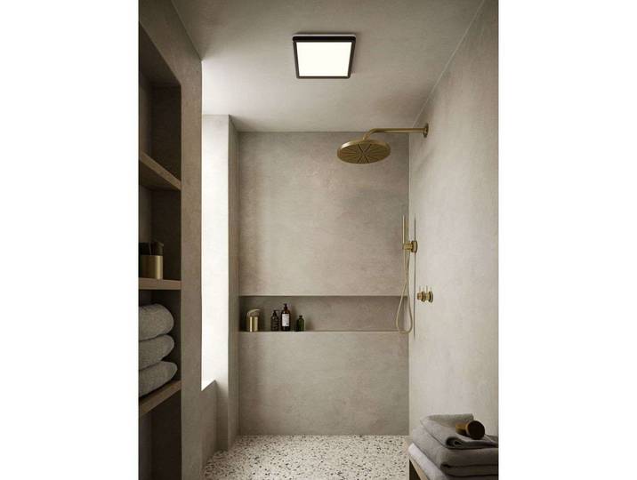 Plafonnier Oja Square 29 IP54 Noir - Nordlux - Salon / séjour - Plastique