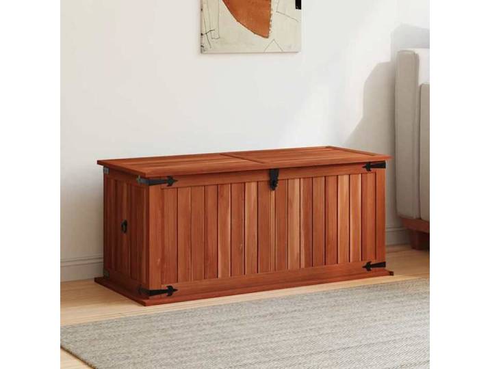 VIDAXL Meuble Entrée Brun - Coffre de rangement - 90x45x40 cm Bois d'acacia solide C312
