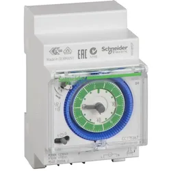 Schneider Electric CCT15367 Mechanische Zeitschaltuhr, IH 7j 1c ARM, 7 Tage, 200 Std. Speicher