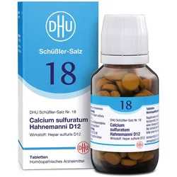 DHU Schüssler-Salz Nr. 18 Calcium sulfuratum D12 Tabletten 200 St Tabletten
