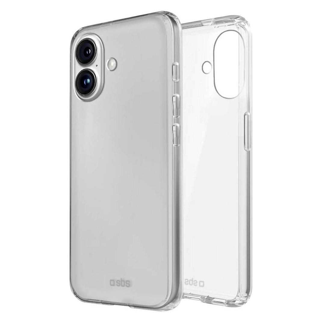 SBS Skinny Cover für iPhone 16 Plus transparent (Apple iPhone 16 Plus) (TESKINIP1667T)