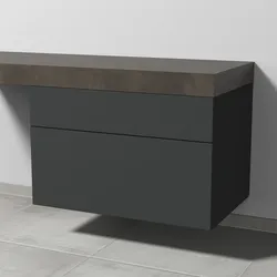 Sanipa Unterschrank „2morrow“ 800 × 510 × 520 mm in Graphit (matt)