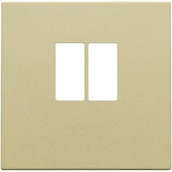 Niko Züblin 221-69801 Abdeckung für einfachen Lautsprecheranschluss, gold coated 22169801
