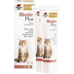 Doppelherz für Tiere Biotin Plus 2X100 g Paste