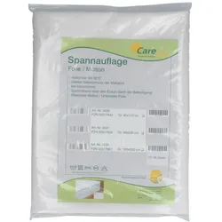 Molton Spannauflage 100x200 cm m.Folie b 1 St