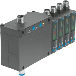 FESTO 552133 - Luftspaltsensor, 2 x PNP, Steuermodul, 4 Sensoren, Hutschiene