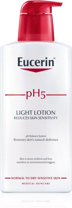 Eucerin pH5 Light Lotion lait corporel léger pour peaux sèches et sensibles 400 ml