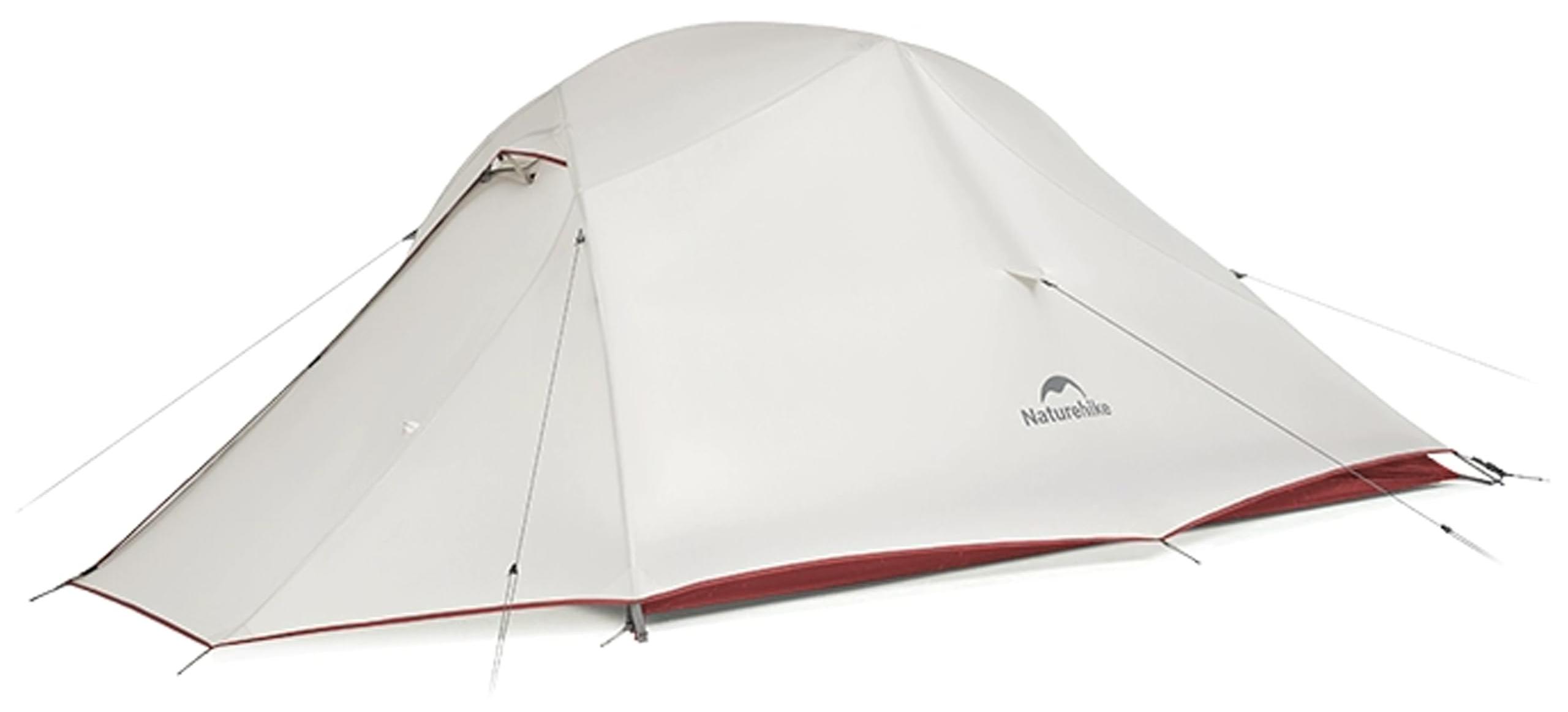 Ultraleichtes Zelt für 2 Personen, 1,75 kg, Doppelwand, Camping, Trekking (Grün)