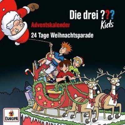 Die drei ??? Kids Adventskalender - 24 Tage Weihnachtsparade - Ulf Blanck,Steffen Gumpert, CD, 9783803233387