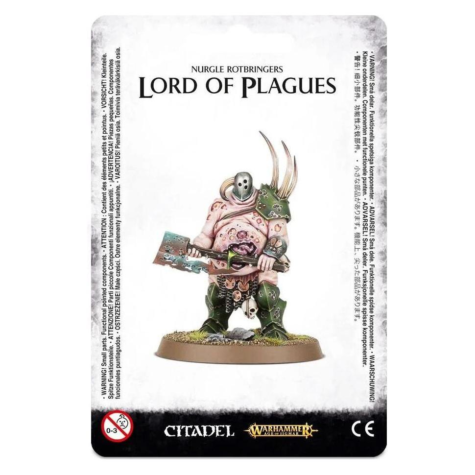 Games Workshop Warhammer AoS - Nurgle Lord of Plagues (Kunststoff) (83-32)