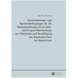 Voraussetzungen und Rahmenbedingungen für die Implementierung von Ex-ante- und Ex-post-Mechanismen z, Fachbücher von Ibrahim Mourani