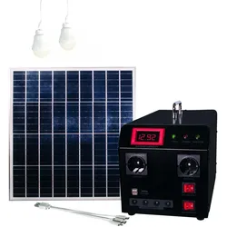MAUK Solarpanel 60W mit Powerpack 300W