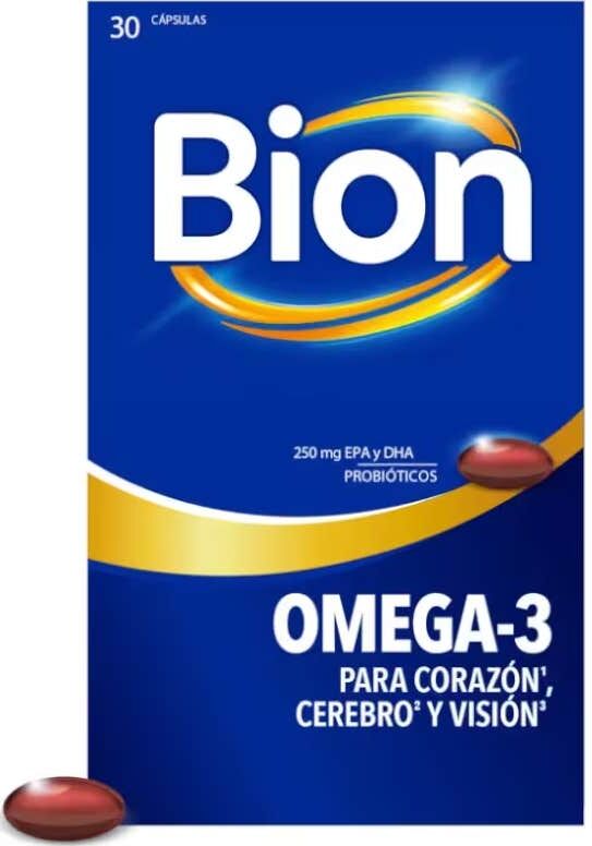 Bion 3 Omega 3 Corazón, Cerebro & Visión 30caps